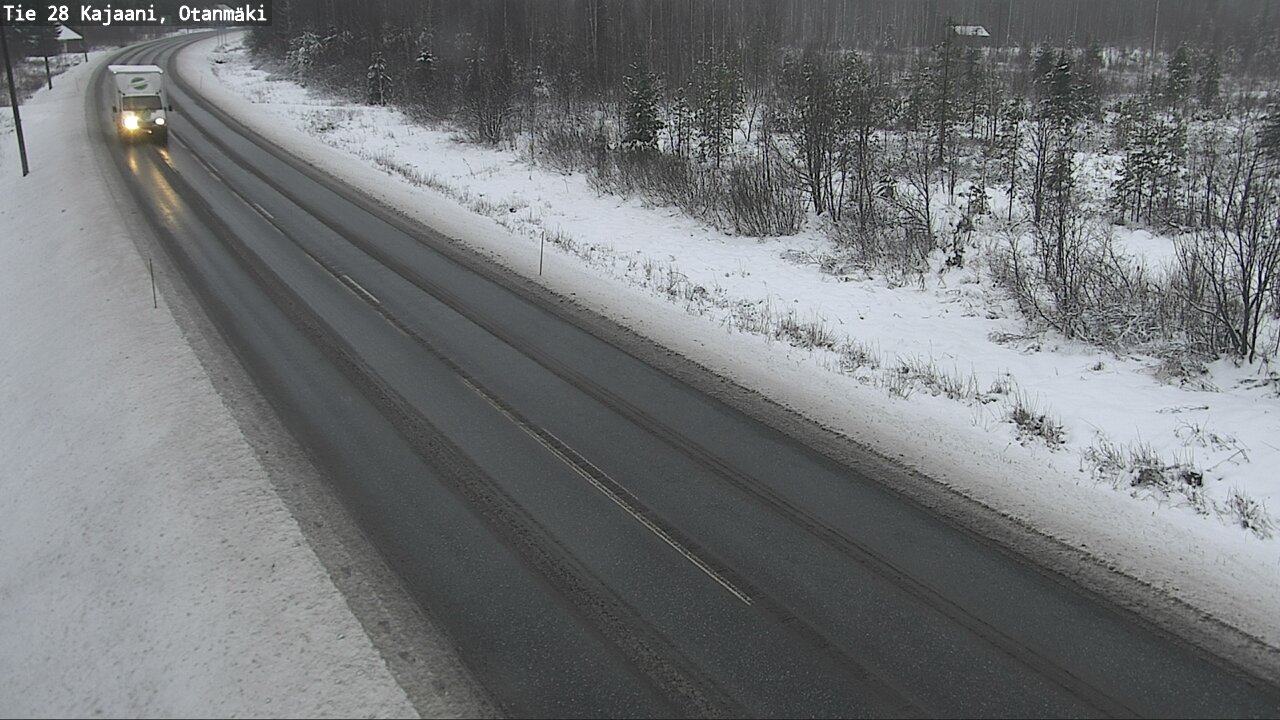 Weather Camera Image Väg 28 Kajana, Otanmäki, Kajaani, Kainuu