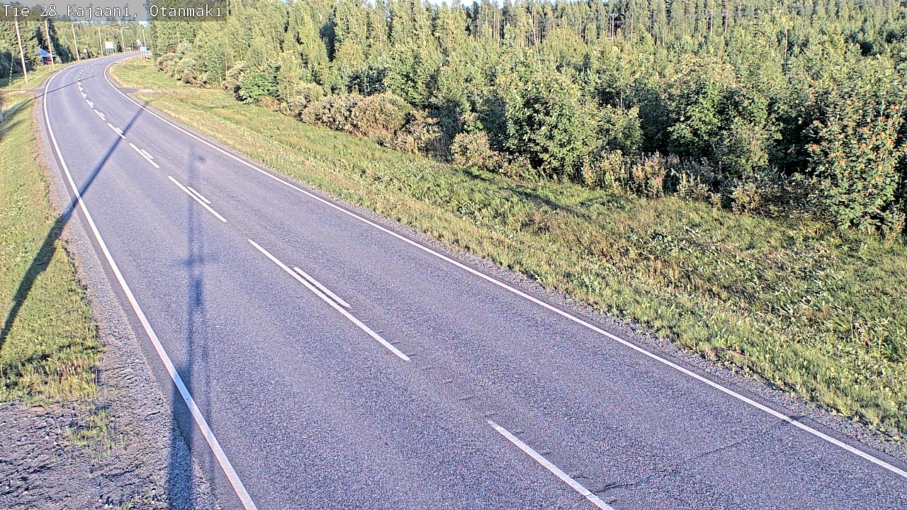 Kelikamerat Kuva Tie 28 Kajaani, Otanmäki, Kajaani, Kainuu