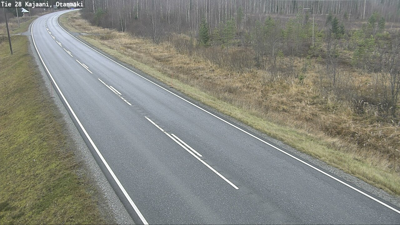 Weather Camera Image Road 28 Kajaani, Otanmäki, Kajaani, Kainuu