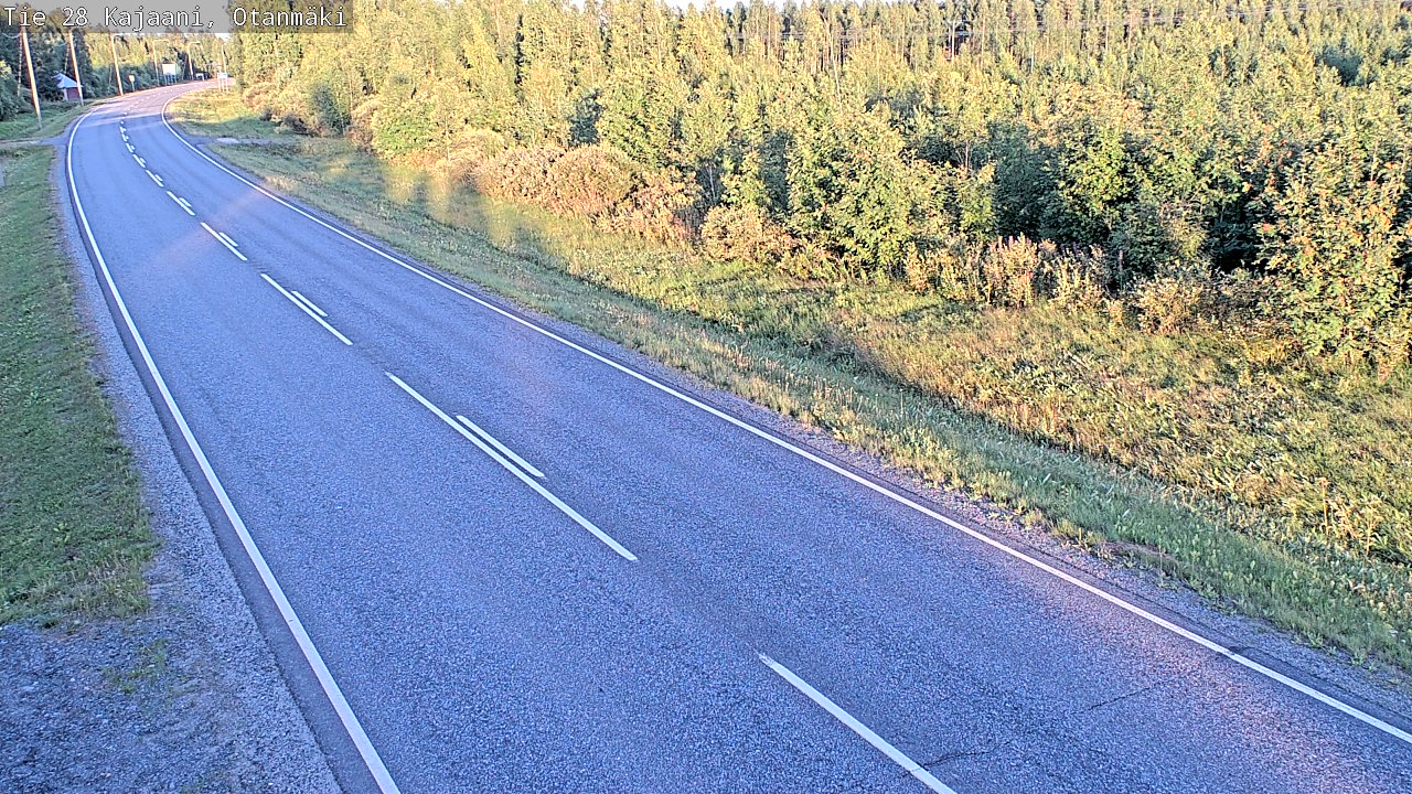 Kelikamerat Kuva Tie 28 Kajaani, Otanmäki, Kajaani, Kainuu