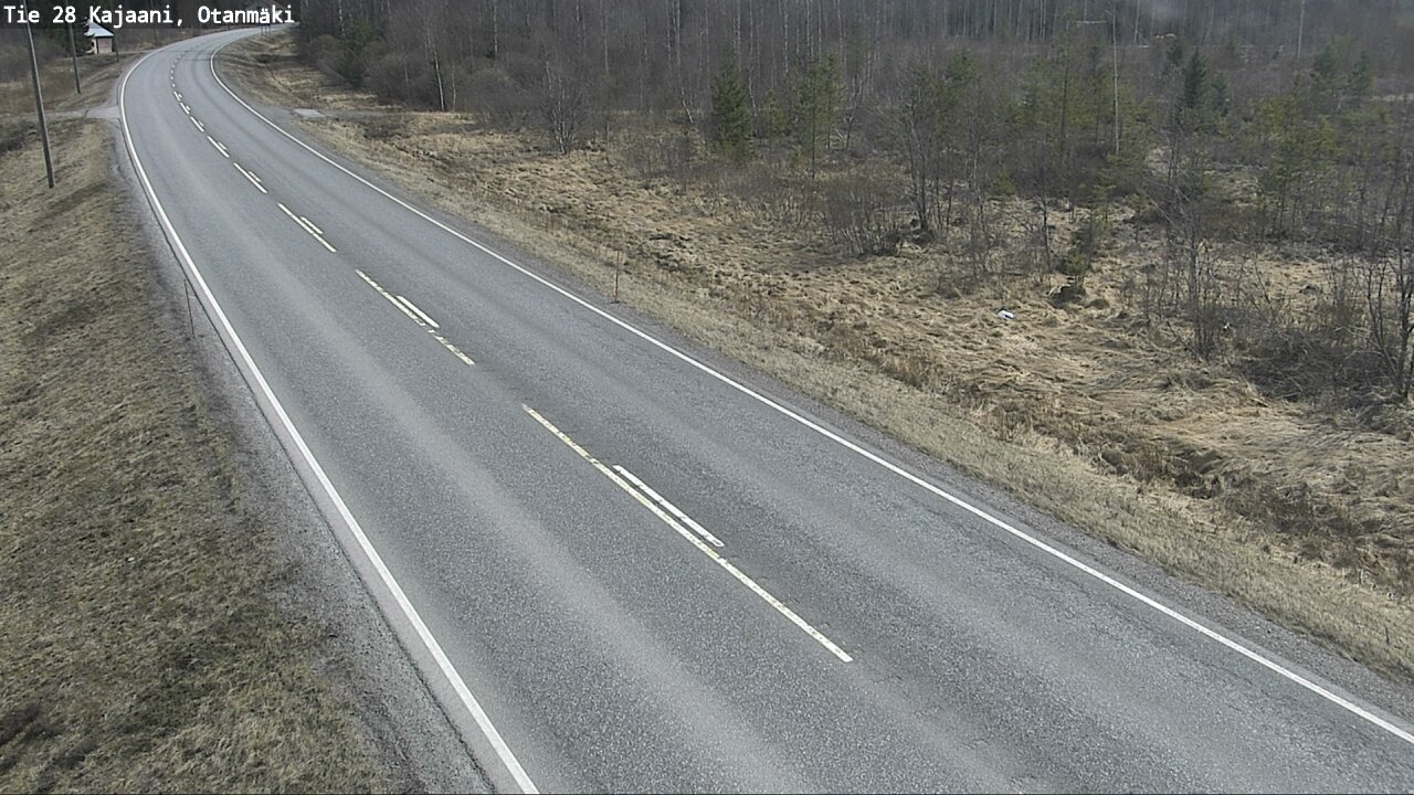 Kelikamerat Kuva Tie 28 Kajaani, Otanmäki, Kajaani, Kainuu