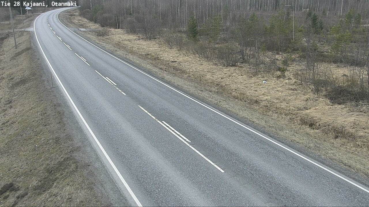 Weather Camera Image Road 28 Kajaani, Otanmäki, Kajaani, Kainuu