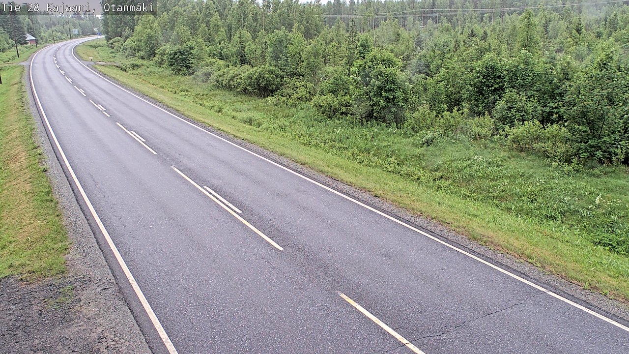 Kelikamerat Kuva Tie 28 Kajaani, Otanmäki, Kajaani, Kainuu
