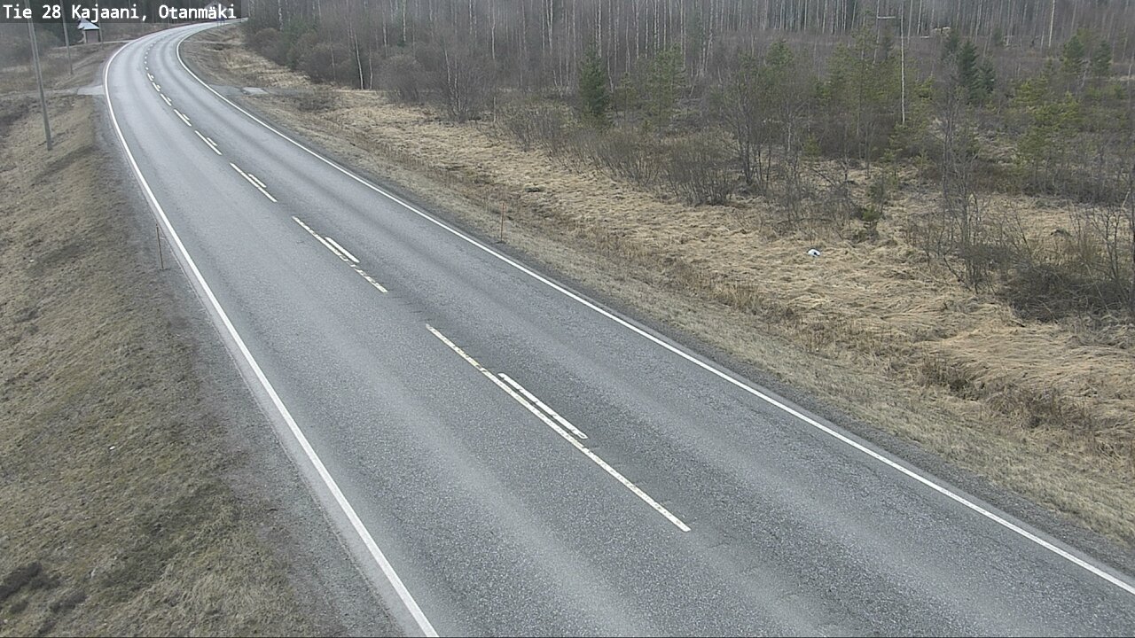 Weather Camera Image Road 28 Kajaani, Otanmäki, Kajaani, Kainuu