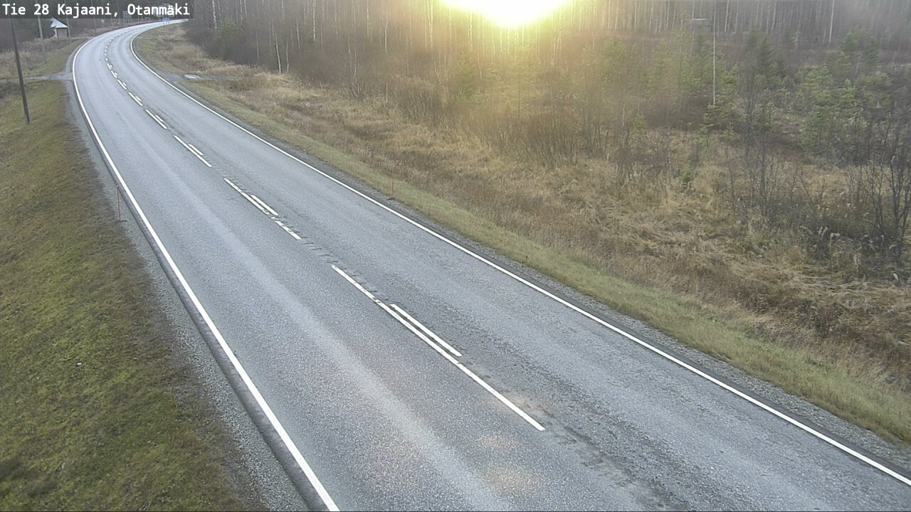 Kelikamerat Kuva Tie 28 Kajaani, Otanmäki, Kajaani, Kainuu