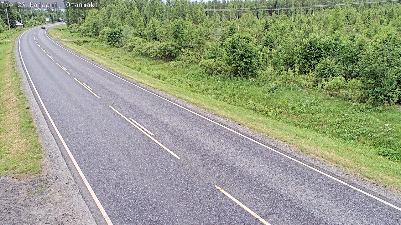 Kelikamerat Kuva Tie 28 Kajaani, Otanmäki, Kajaani, Kainuu