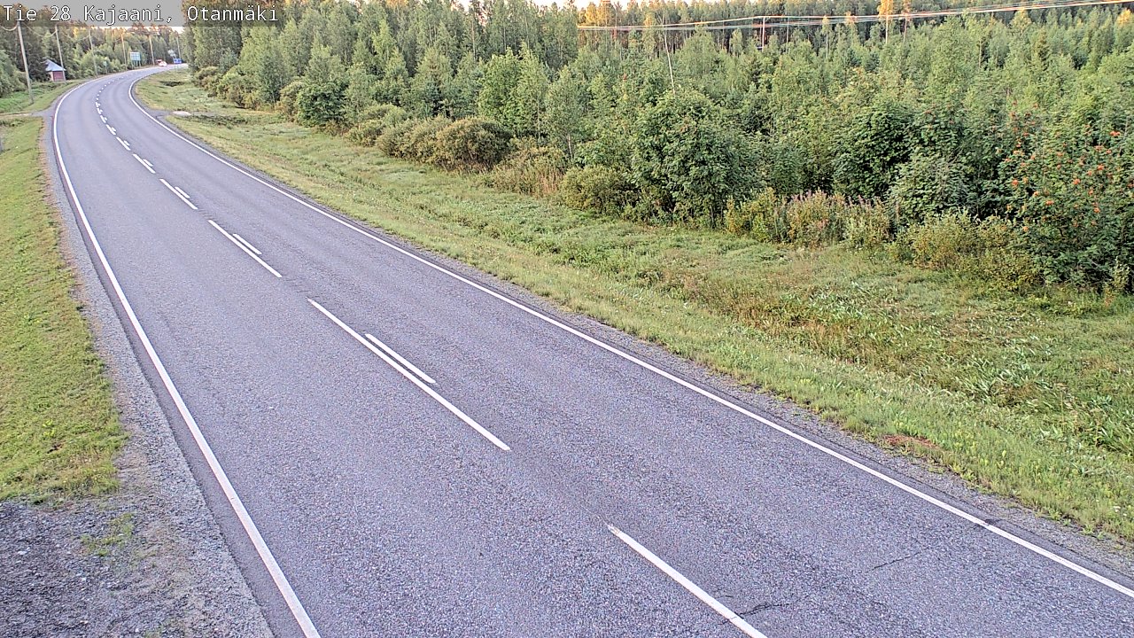 Kelikamerat Kuva Tie 28 Kajaani, Otanmäki, Kajaani, Kainuu