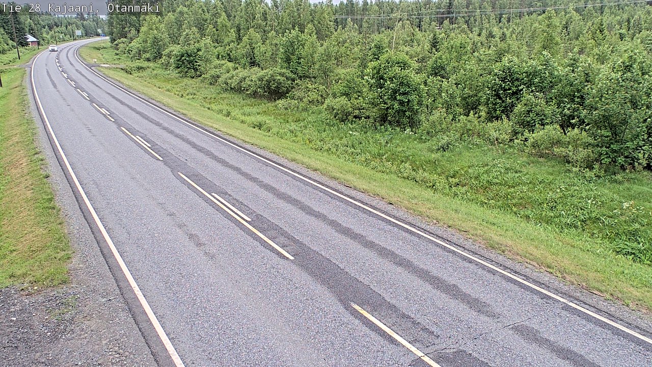 Weather Camera Image Road 28 Kajaani, Otanmäki, Kajaani, Kainuu