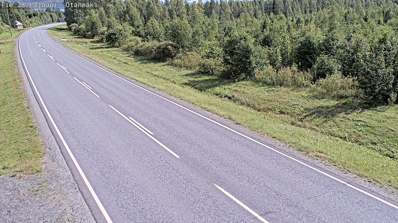 Kelikamerat Kuva Tie 28 Kajaani, Otanmäki, Kajaani, Kainuu
