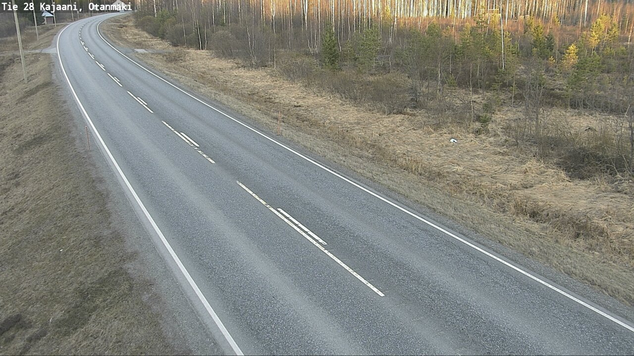 Kelikamerat Kuva Tie 28 Kajaani, Otanmäki, Kajaani, Kainuu