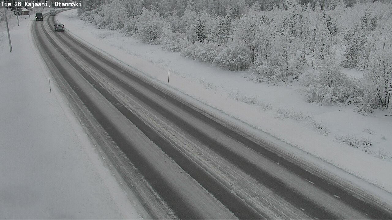 Weather Camera Image Väg 28 Kajana, Otanmäki, Kajaani, Kainuu
