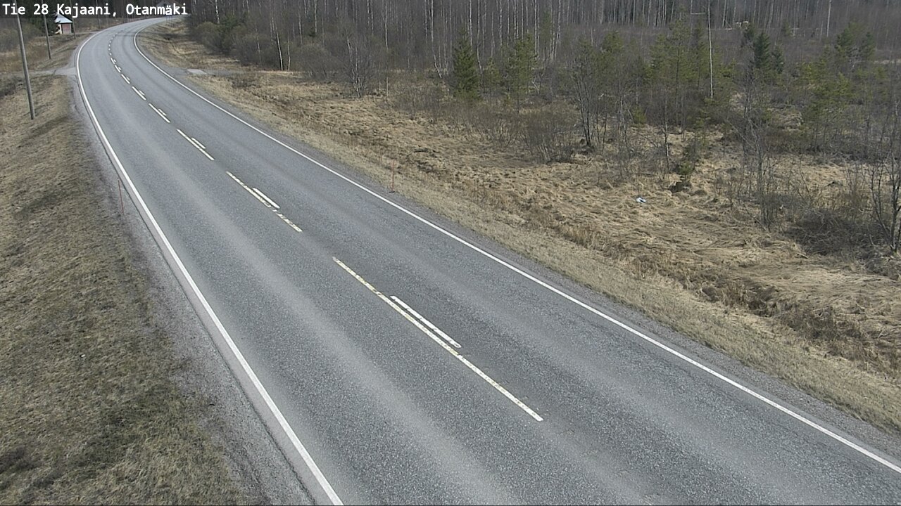 Kelikamerat Kuva Tie 28 Kajaani, Otanmäki, Kajaani, Kainuu