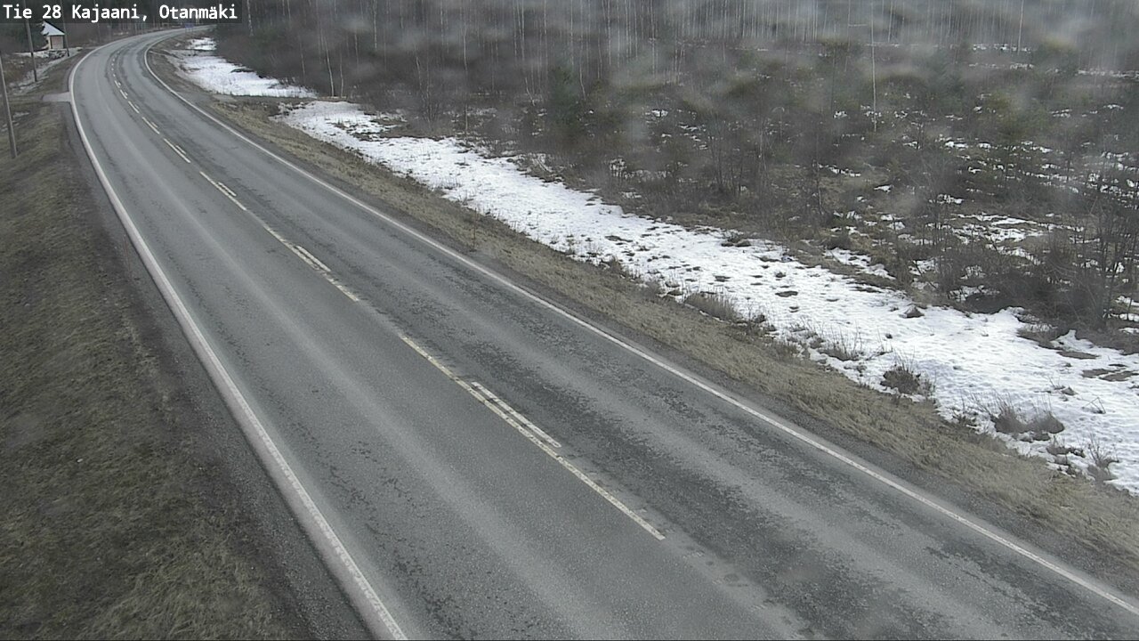 Weather Camera Image Road 28 Kajaani, Otanmäki, Kajaani, Kainuu