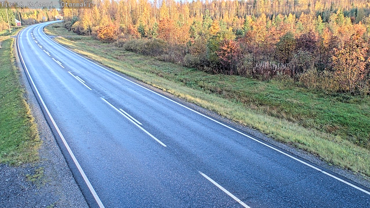 Kelikamerat Kuva Tie 28 Kajaani, Otanmäki, Kajaani, Kainuu