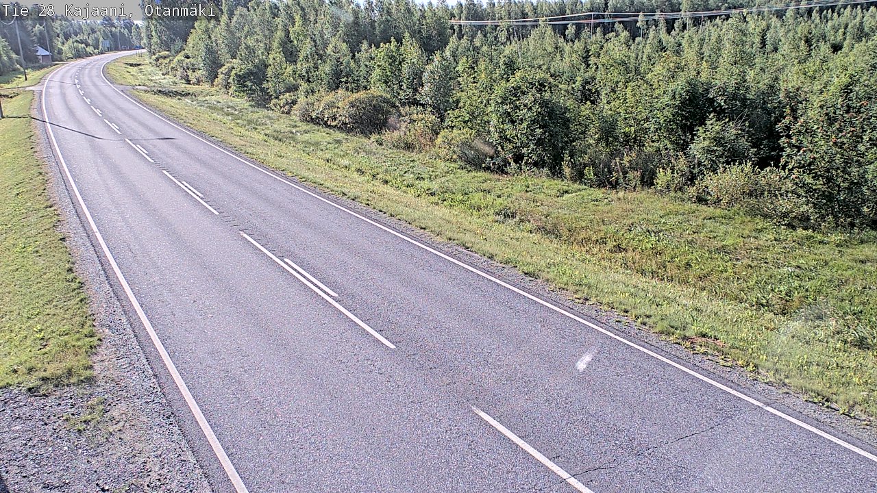 Kelikamerat Kuva Tie 28 Kajaani, Otanmäki, Kajaani, Kainuu