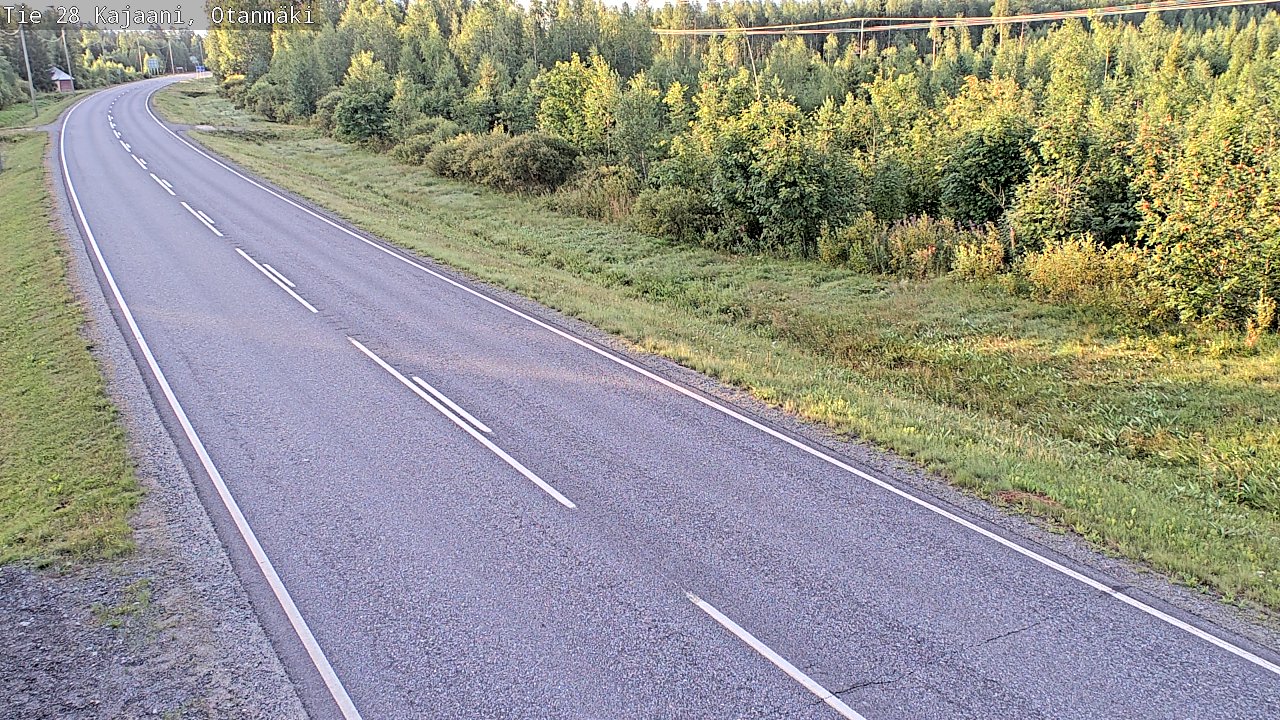 Kelikamerat Kuva Tie 28 Kajaani, Otanmäki, Kajaani, Kainuu