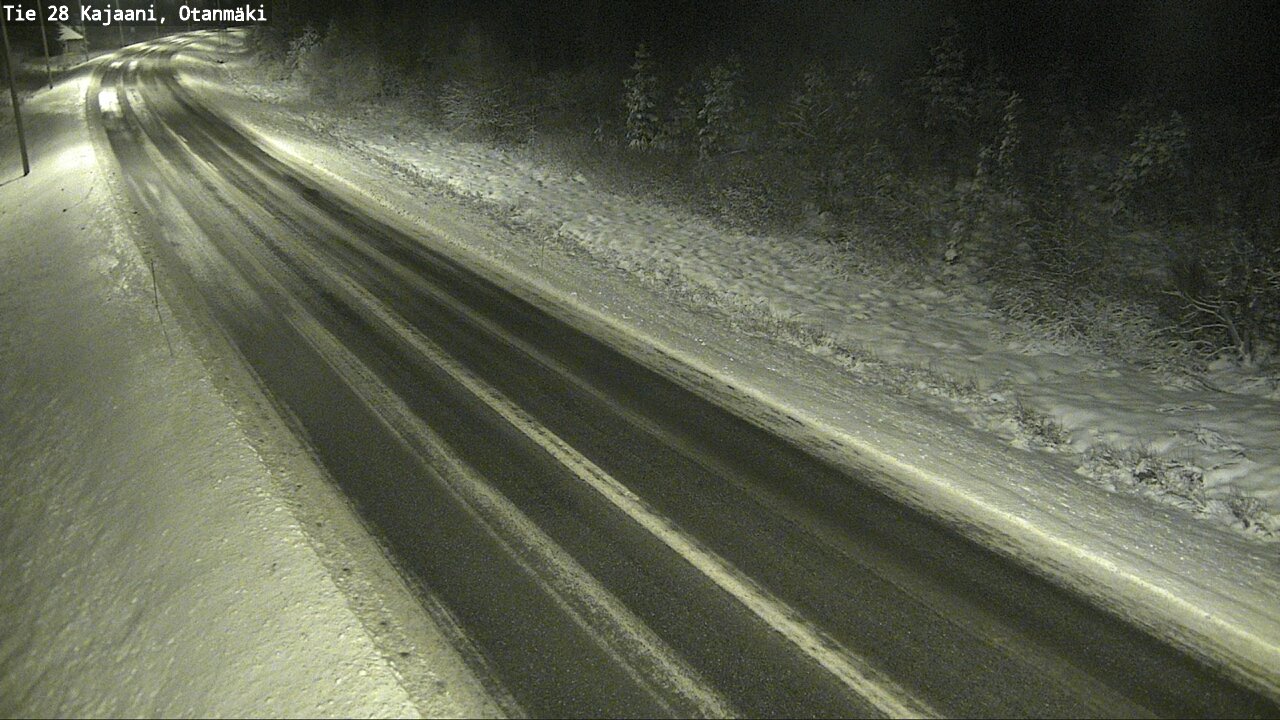 Weather Camera Image Väg 28 Kajana, Otanmäki, Kajaani, Kainuu
