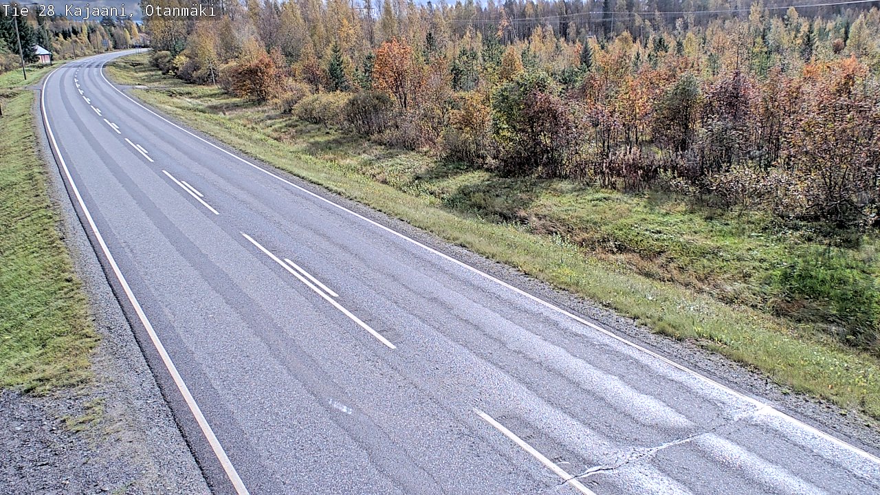 Kelikamerat Kuva Tie 28 Kajaani, Otanmäki, Kajaani, Kainuu