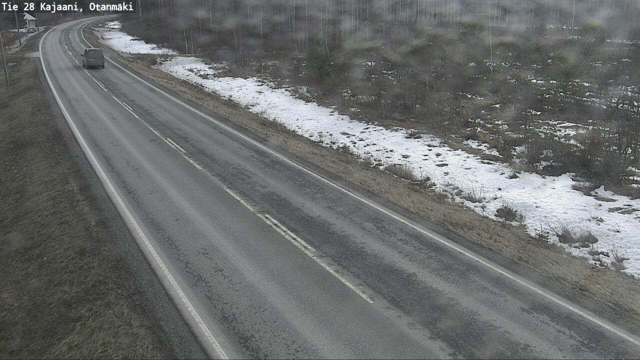 Weather Camera Image Road 28 Kajaani, Otanmäki, Kajaani, Kainuu