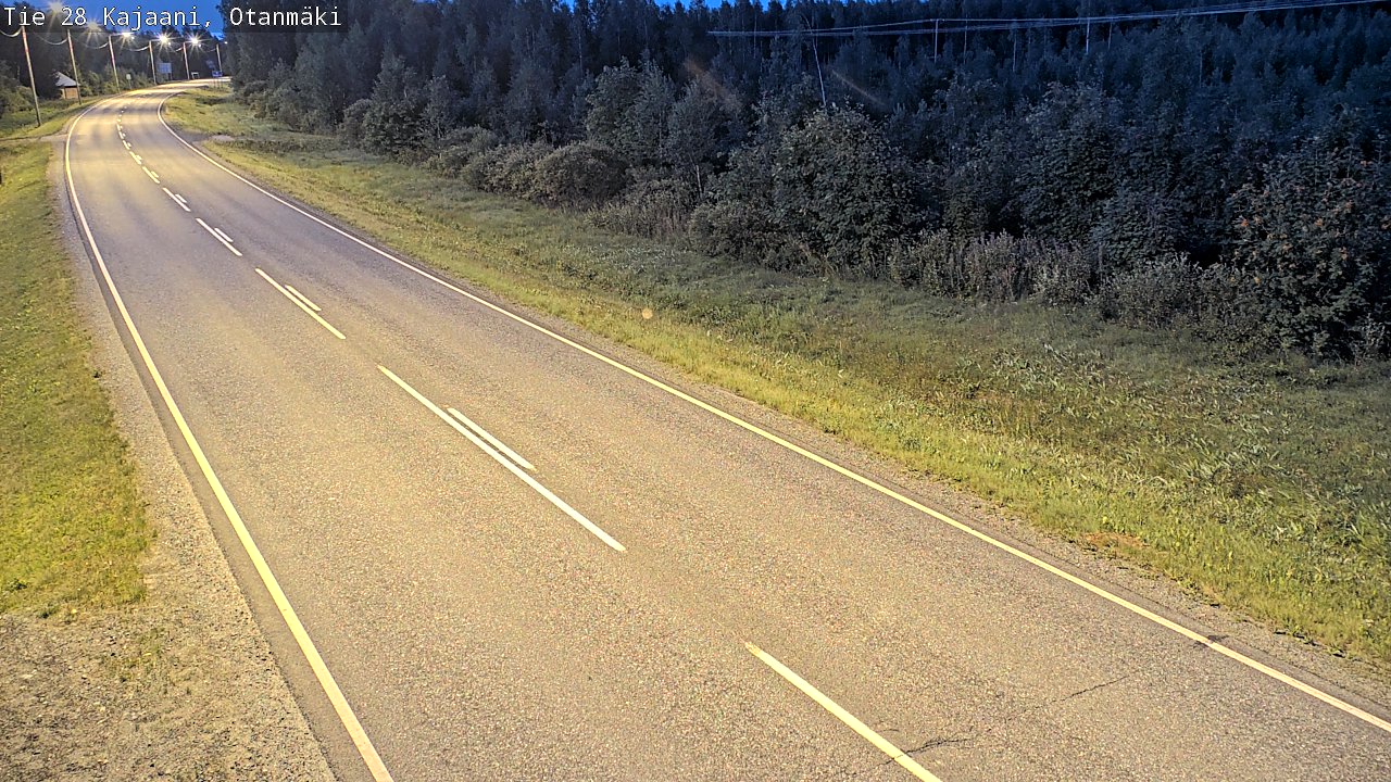 Kelikamerat Kuva Tie 28 Kajaani, Otanmäki, Kajaani, Kainuu