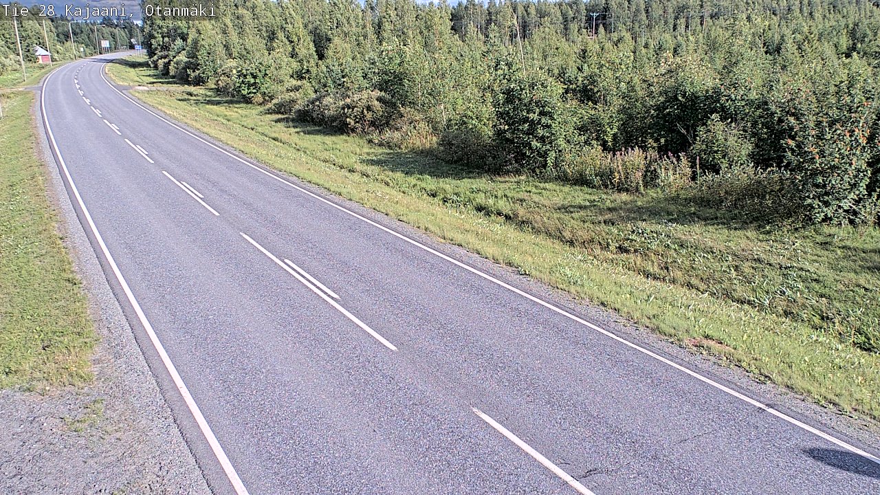 Kelikamerat Kuva Tie 28 Kajaani, Otanmäki, Kajaani, Kainuu