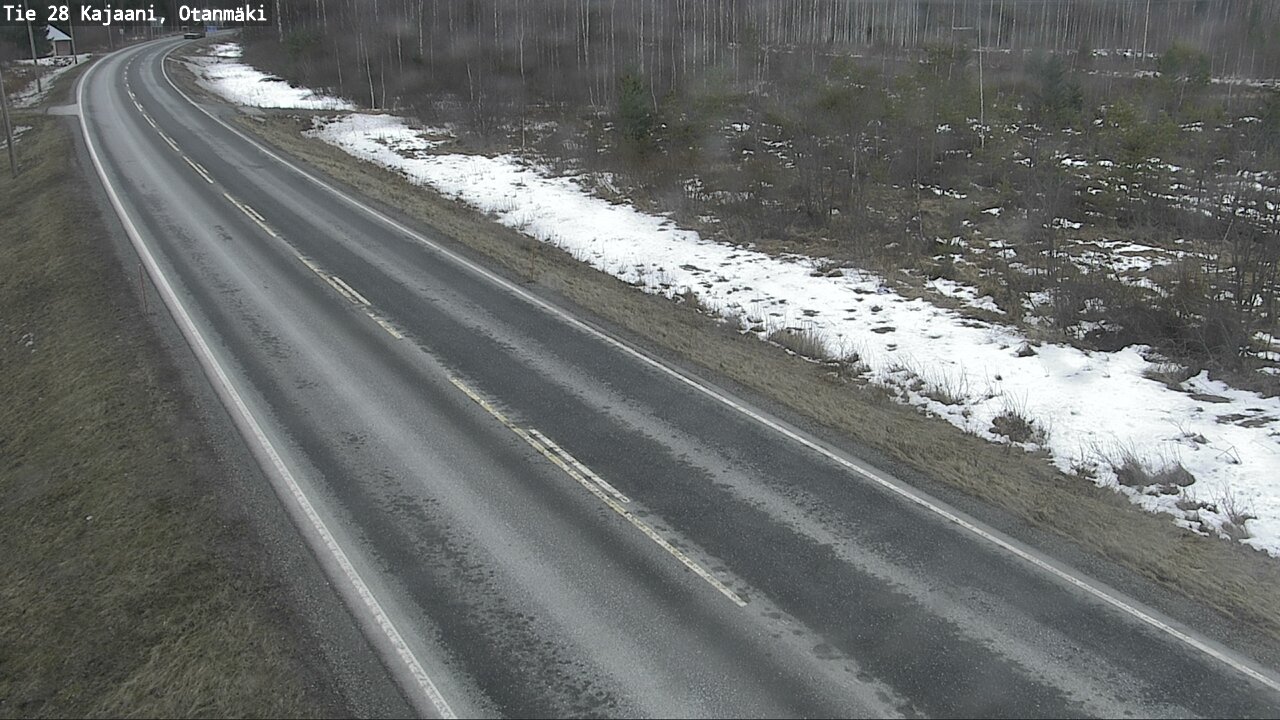 Weather Camera Image Road 28 Kajaani, Otanmäki, Kajaani, Kainuu