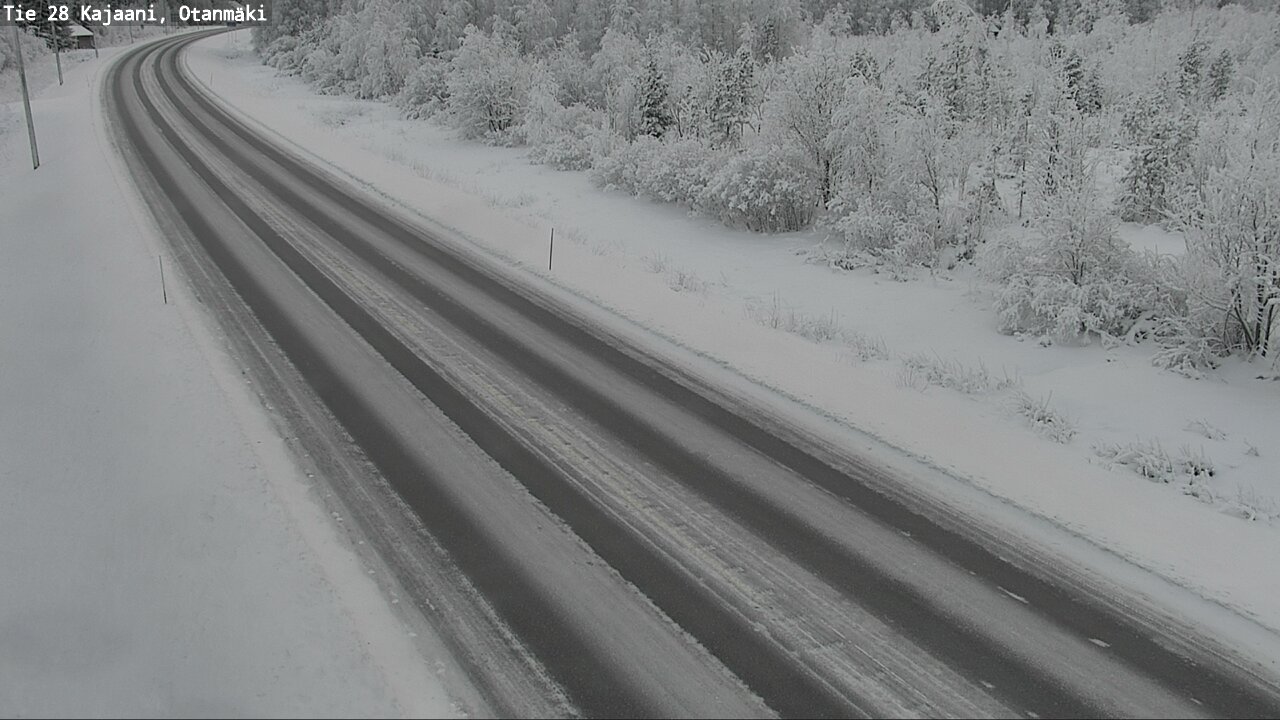 Weather Camera Image Väg 28 Kajana, Otanmäki, Kajaani, Kainuu
