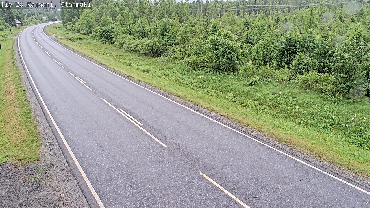 Kelikamerat Kuva Tie 28 Kajaani, Otanmäki, Kajaani, Kainuu