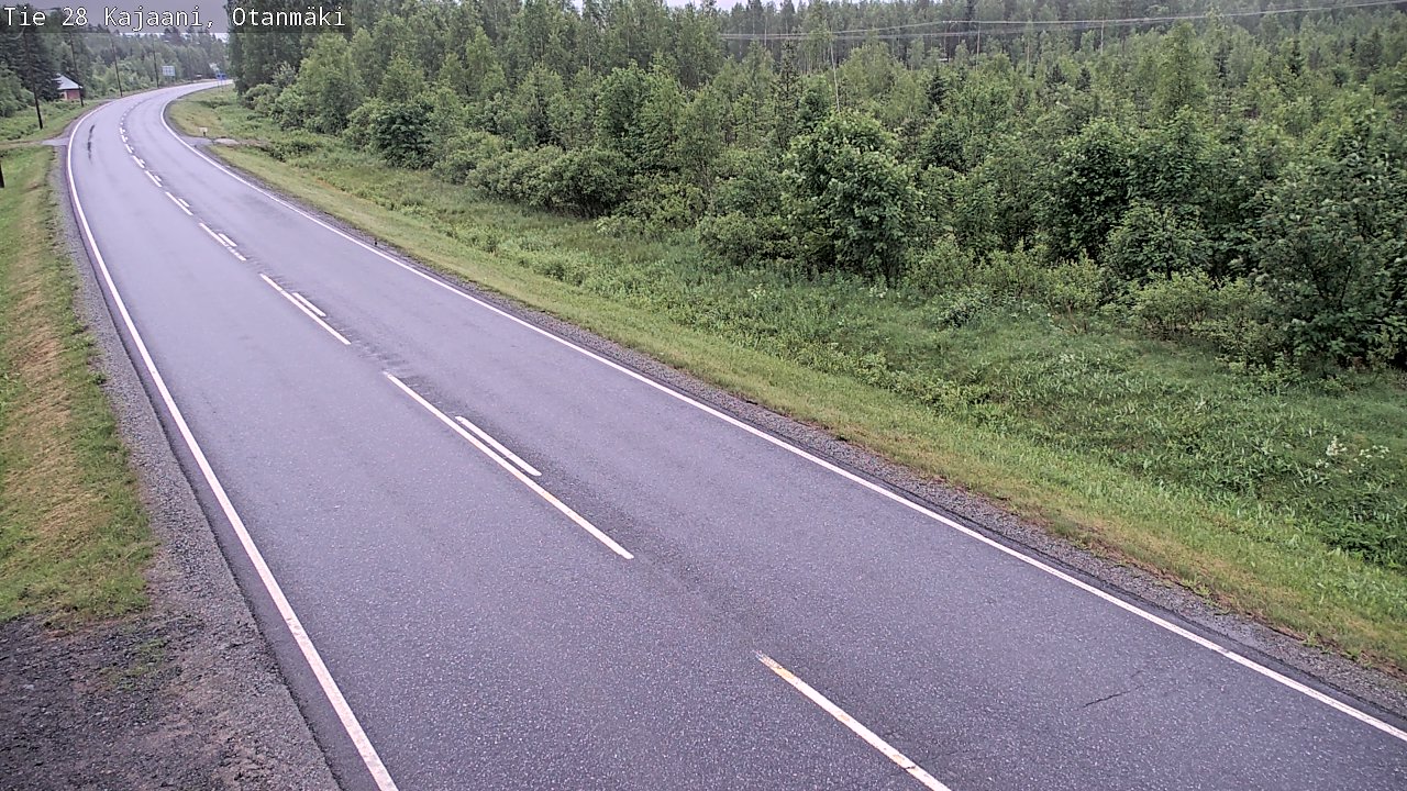 Kelikamerat Kuva Tie 28 Kajaani, Otanmäki, Kajaani, Kainuu