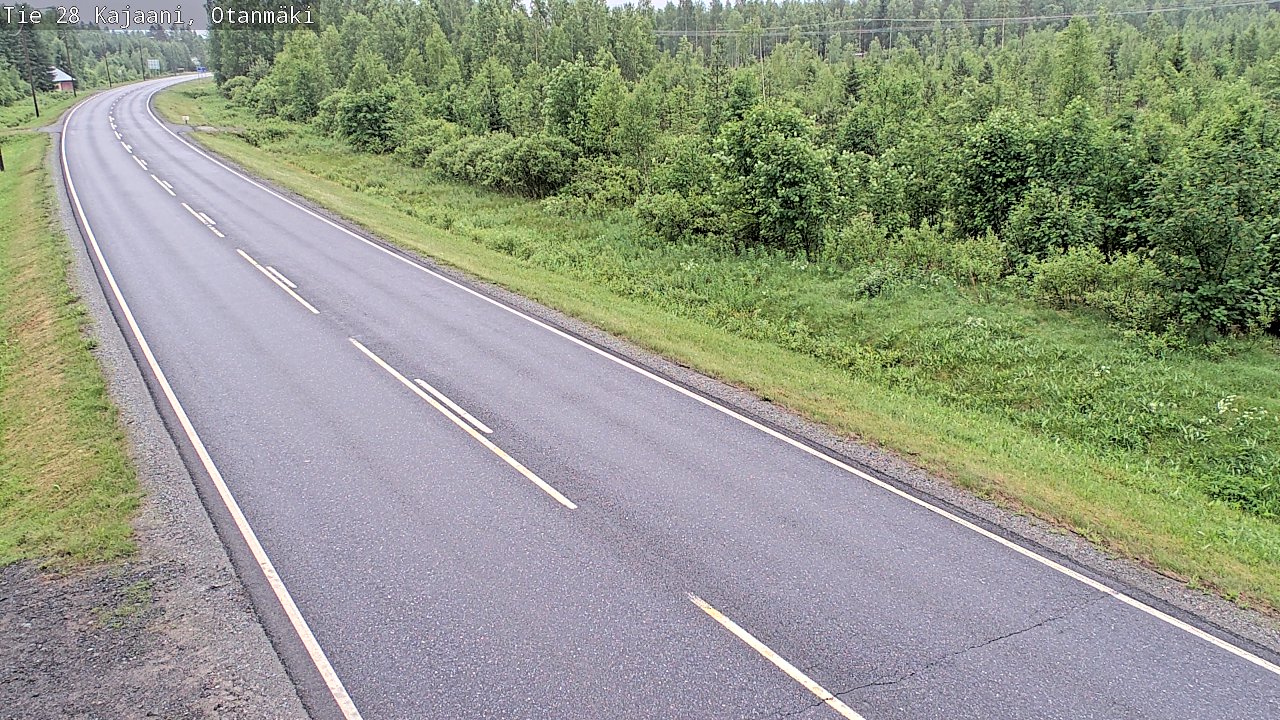 Kelikamerat Kuva Tie 28 Kajaani, Otanmäki, Kajaani, Kainuu