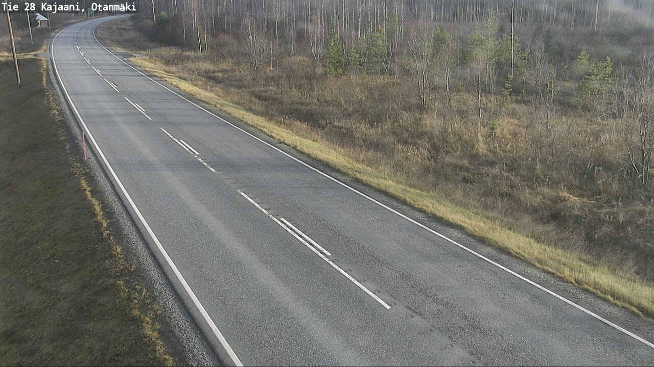 Kelikamerat Kuva Tie 28 Kajaani, Otanmäki, Kajaani, Kainuu