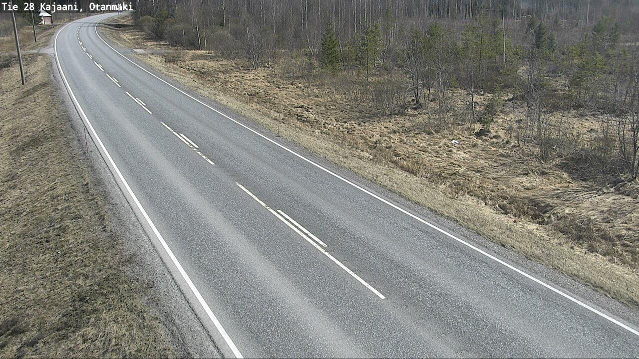 Kelikamerat Kuva Tie 28 Kajaani, Otanmäki, Kajaani, Kainuu