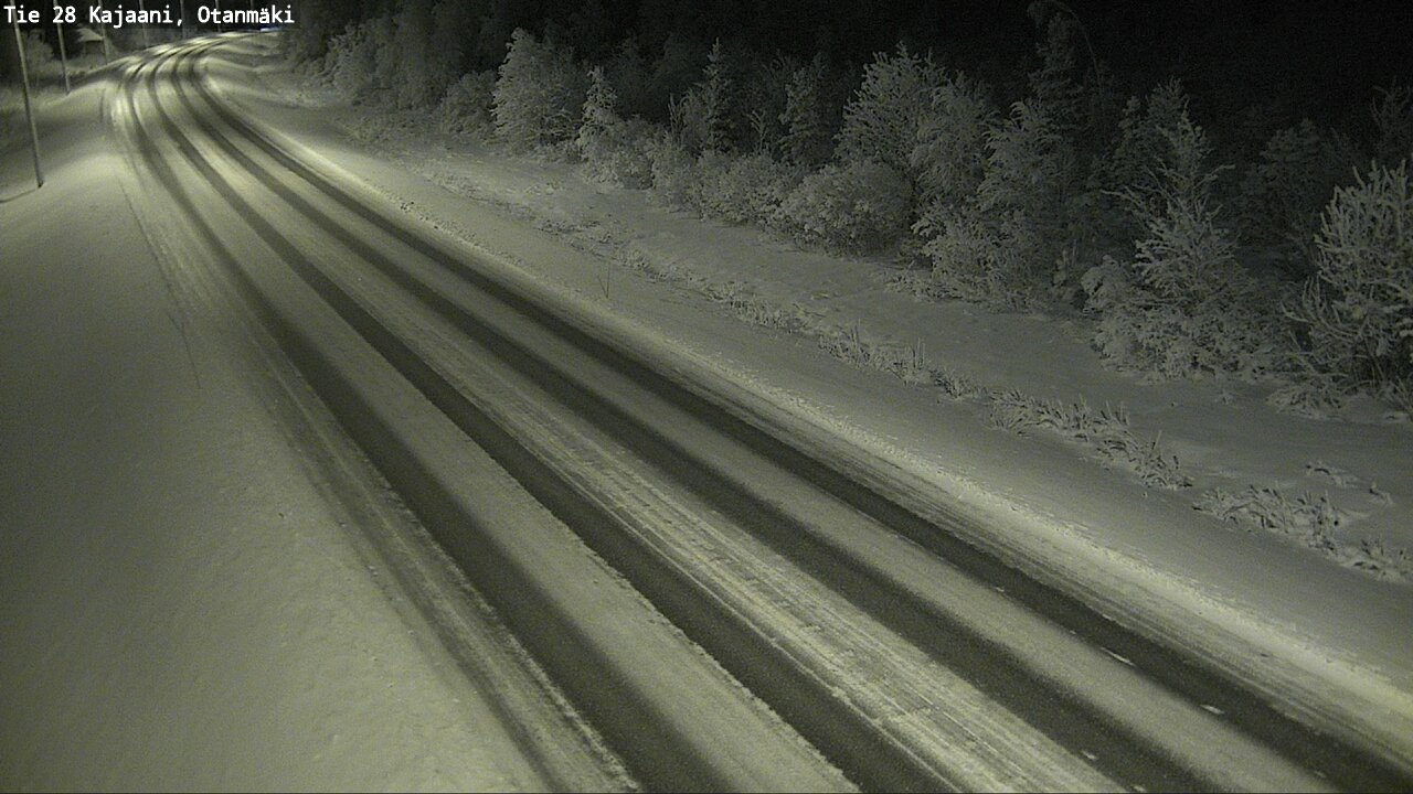 Weather Camera Image Road 28 Kajaani, Otanmäki, Kajaani, Kainuu