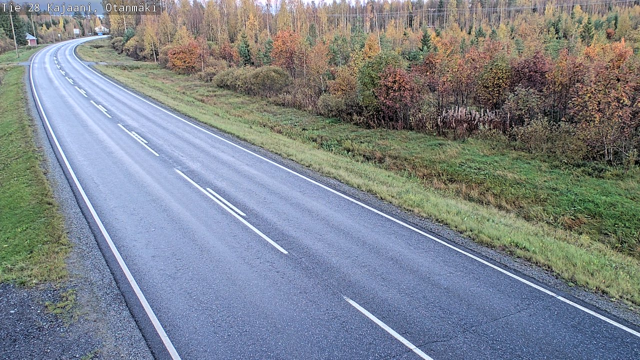 Kelikamerat Kuva Tie 28 Kajaani, Otanmäki, Kajaani, Kainuu