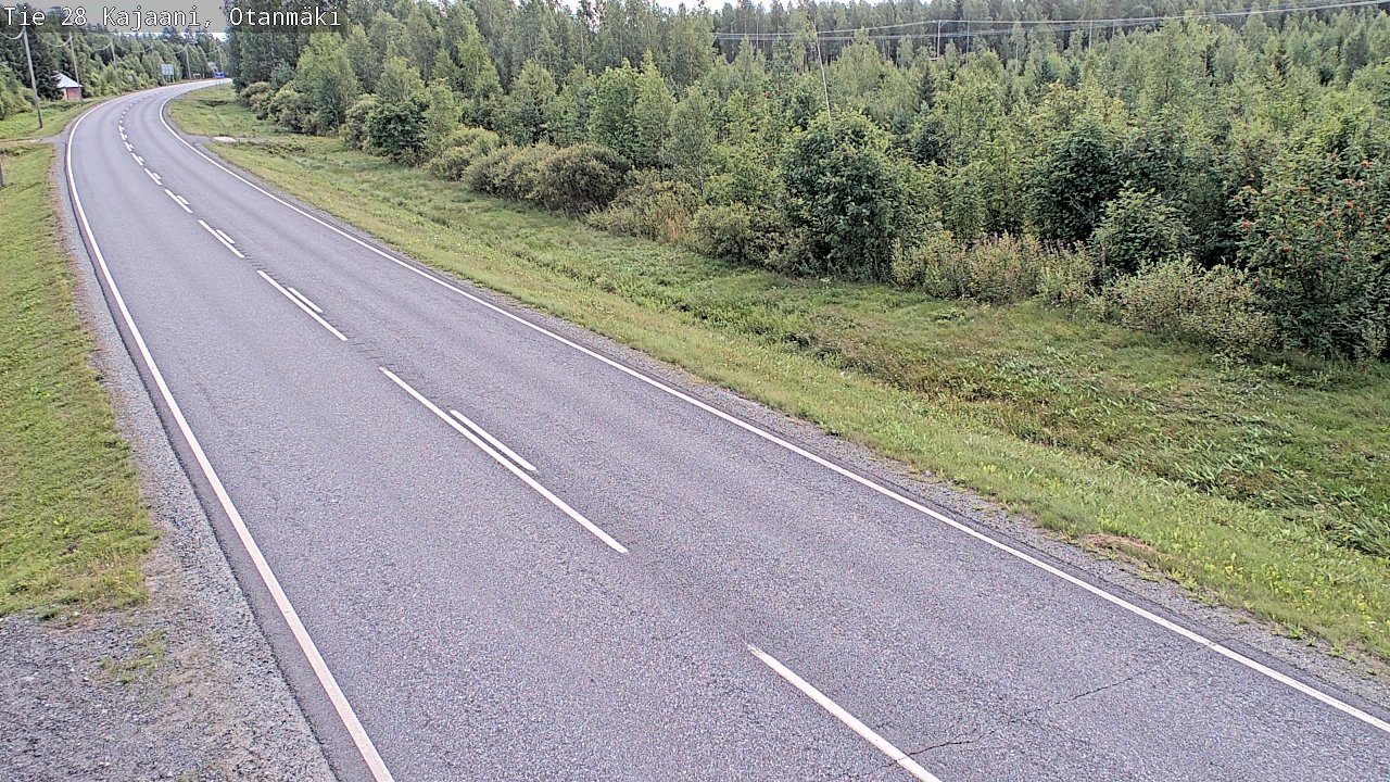 Weather Camera Image Road 28 Kajaani, Otanmäki, Kajaani, Kainuu