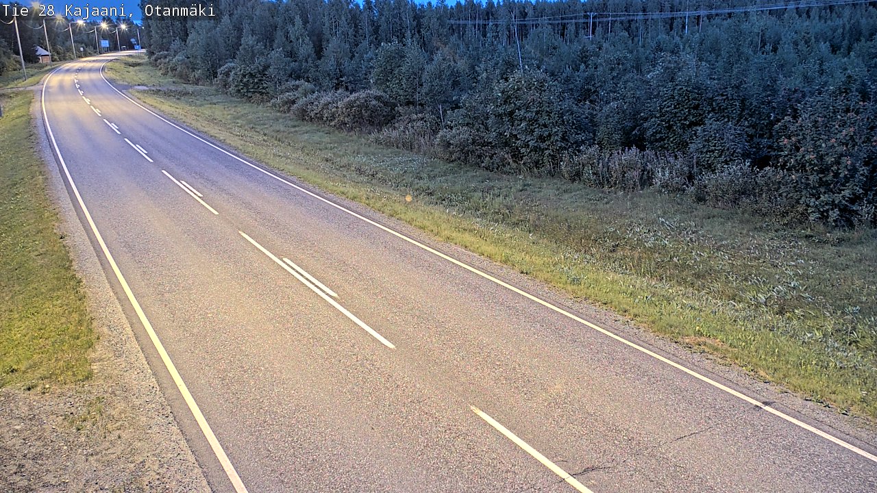 Kelikamerat Kuva Tie 28 Kajaani, Otanmäki, Kajaani, Kainuu