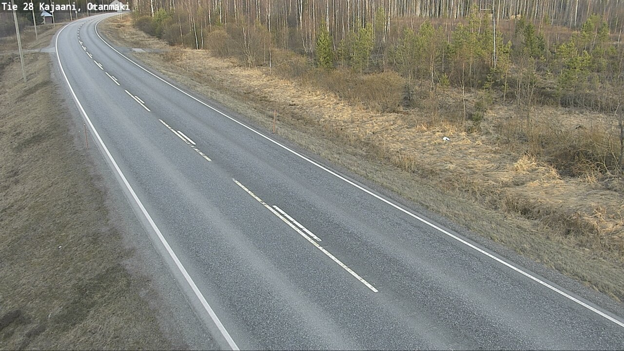 Kelikamerat Kuva Tie 28 Kajaani, Otanmäki, Kajaani, Kainuu