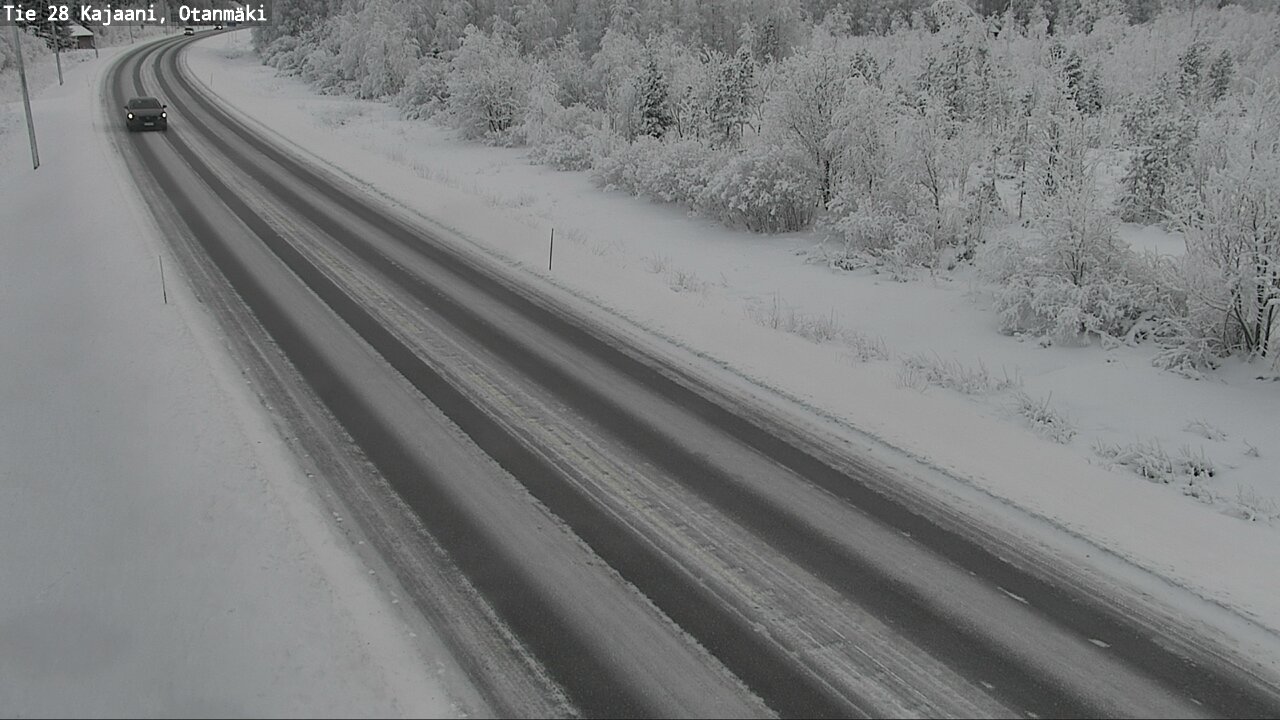 Weather Camera Image Väg 28 Kajana, Otanmäki, Kajaani, Kainuu