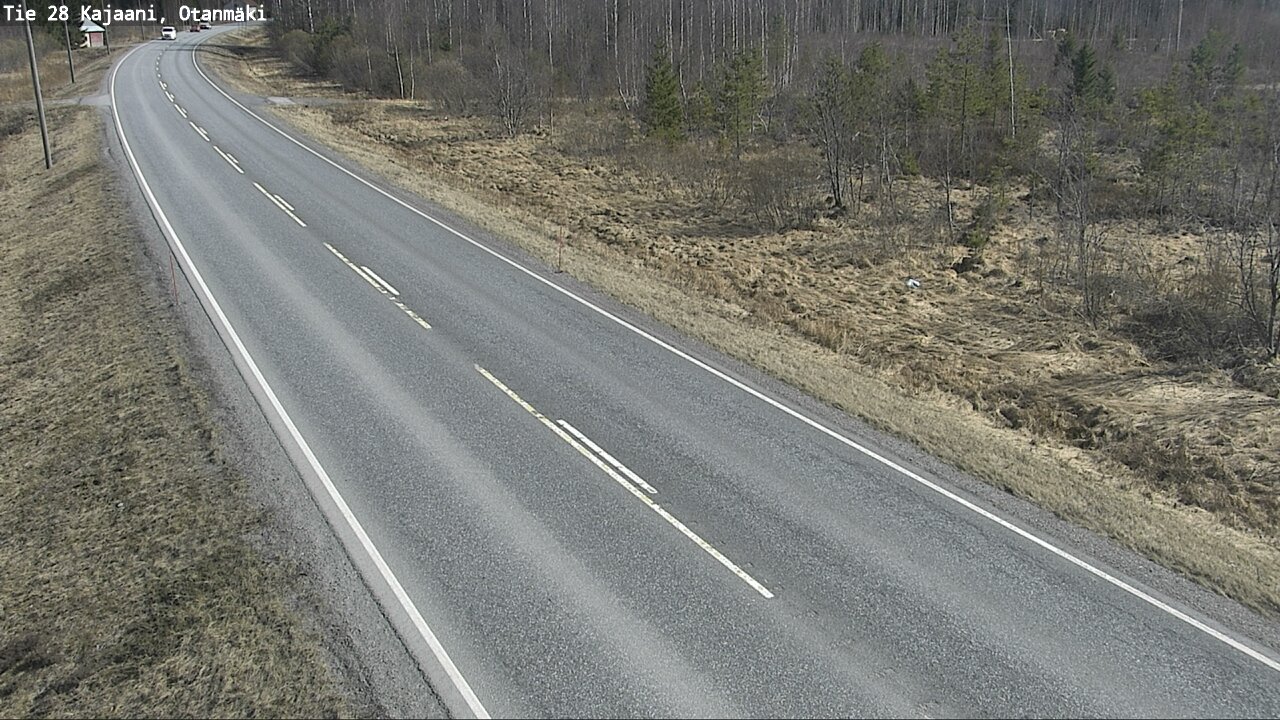 Kelikamerat Kuva Tie 28 Kajaani, Otanmäki, Kajaani, Kainuu