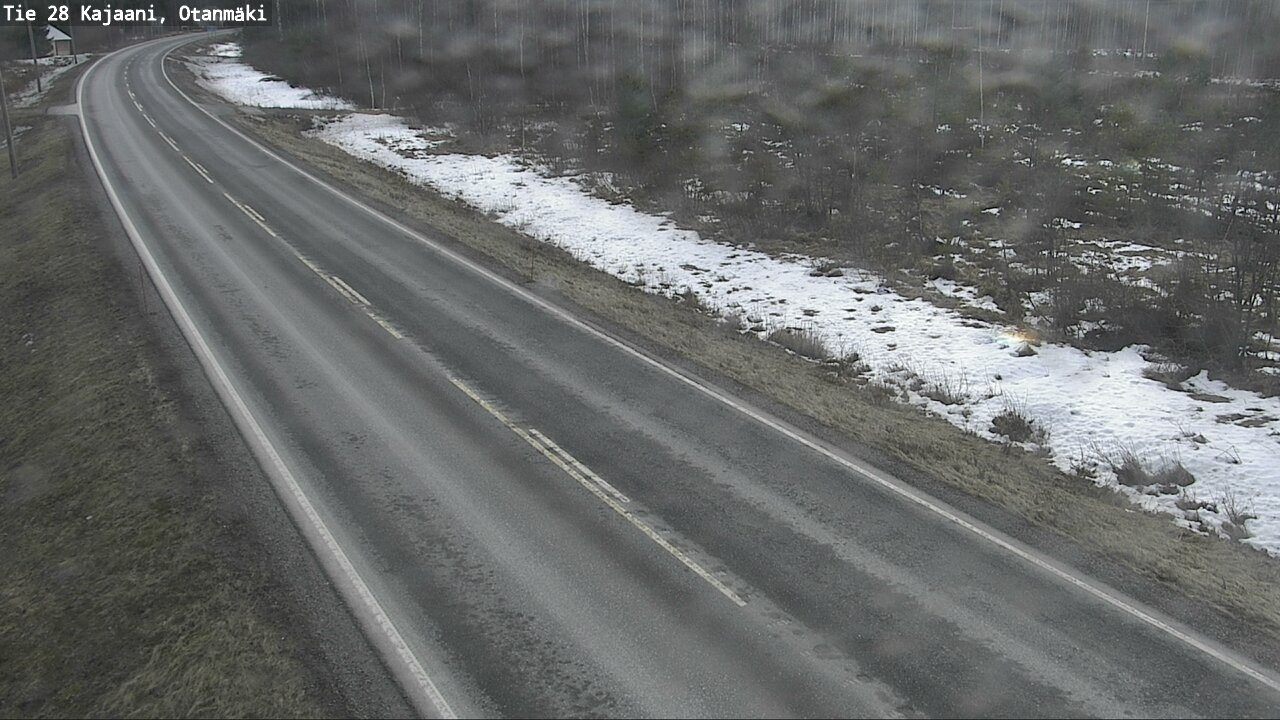 Weather Camera Image Road 28 Kajaani, Otanmäki, Kajaani, Kainuu