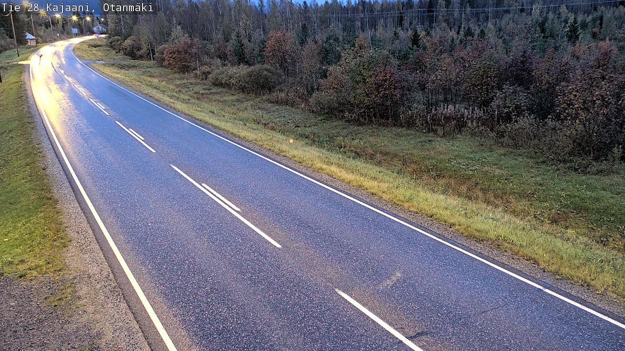 Kelikamerat Kuva Tie 28 Kajaani, Otanmäki, Kajaani, Kainuu