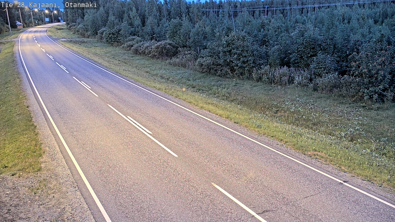 Kelikamerat Kuva Tie 28 Kajaani, Otanmäki, Kajaani, Kainuu