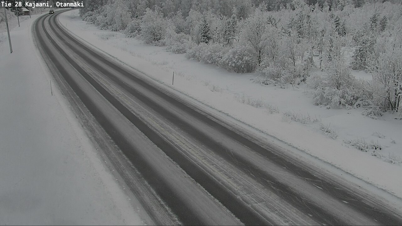 Weather Camera Image Väg 28 Kajana, Otanmäki, Kajaani, Kainuu