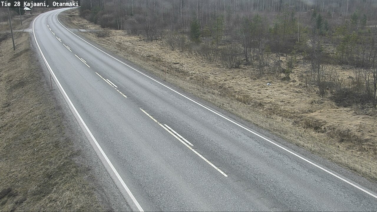 Weather Camera Image Road 28 Kajaani, Otanmäki, Kajaani, Kainuu