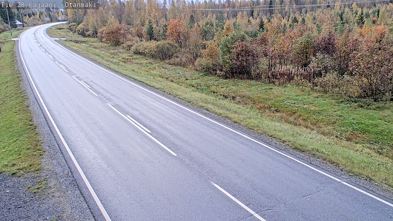 Kelikamerat Kuva Tie 28 Kajaani, Otanmäki, Kajaani, Kainuu