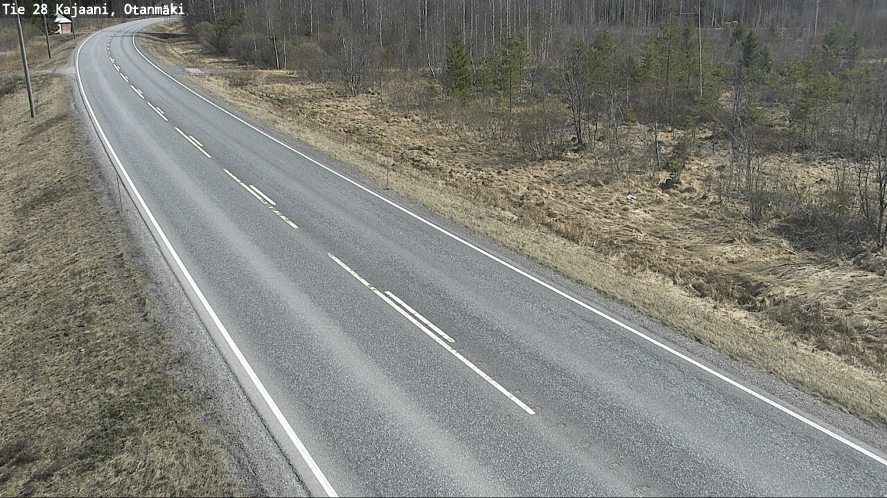 Kelikamerat Kuva Tie 28 Kajaani, Otanmäki, Kajaani, Kainuu