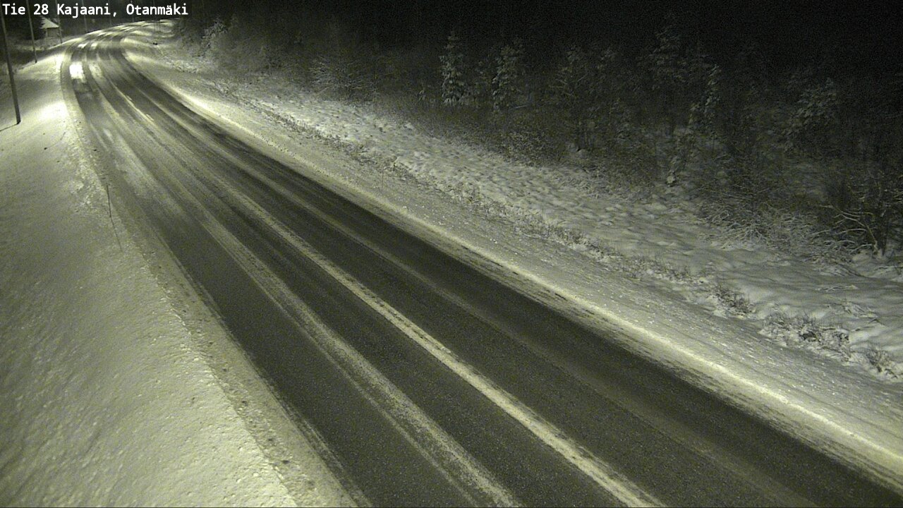 Weather Camera Image Väg 28 Kajana, Otanmäki, Kajaani, Kainuu