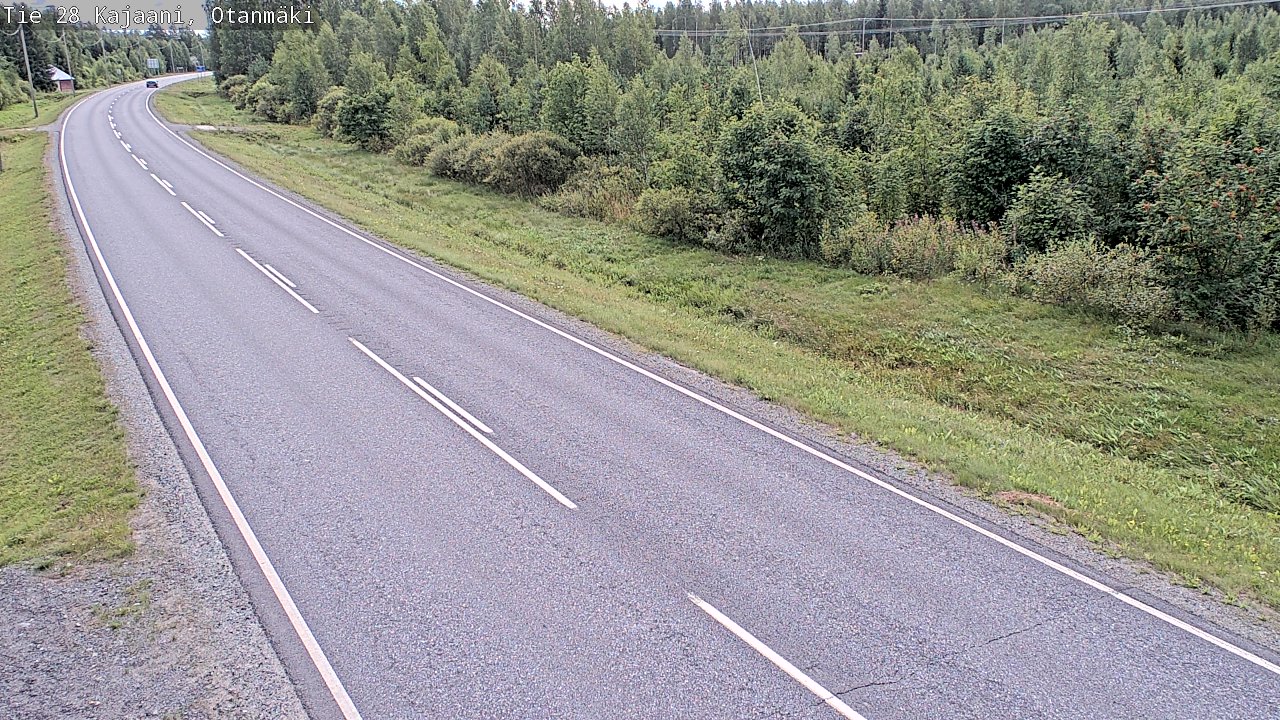 Kelikamerat Kuva Tie 28 Kajaani, Otanmäki, Kajaani, Kainuu