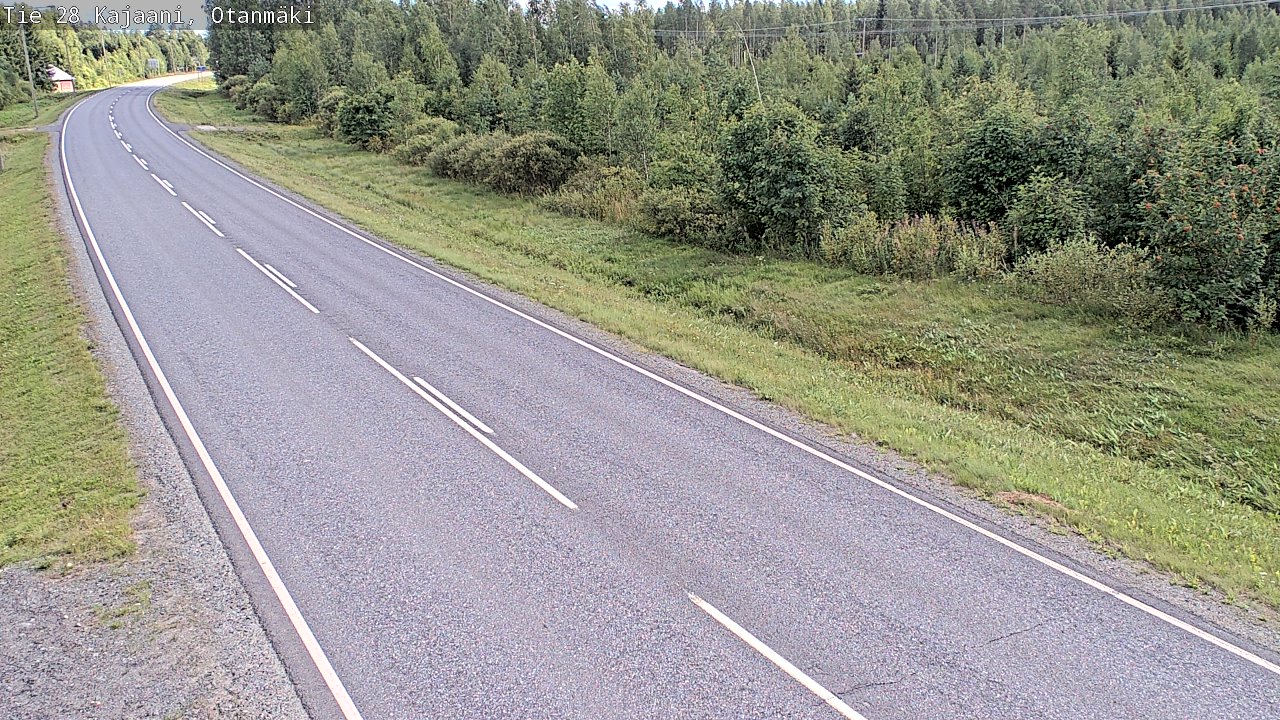 Kelikamerat Kuva Tie 28 Kajaani, Otanmäki, Kajaani, Kainuu