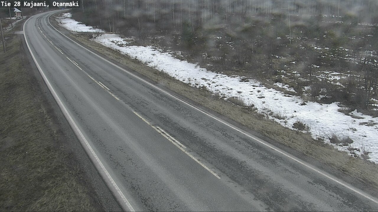 Weather Camera Image Road 28 Kajaani, Otanmäki, Kajaani, Kainuu
